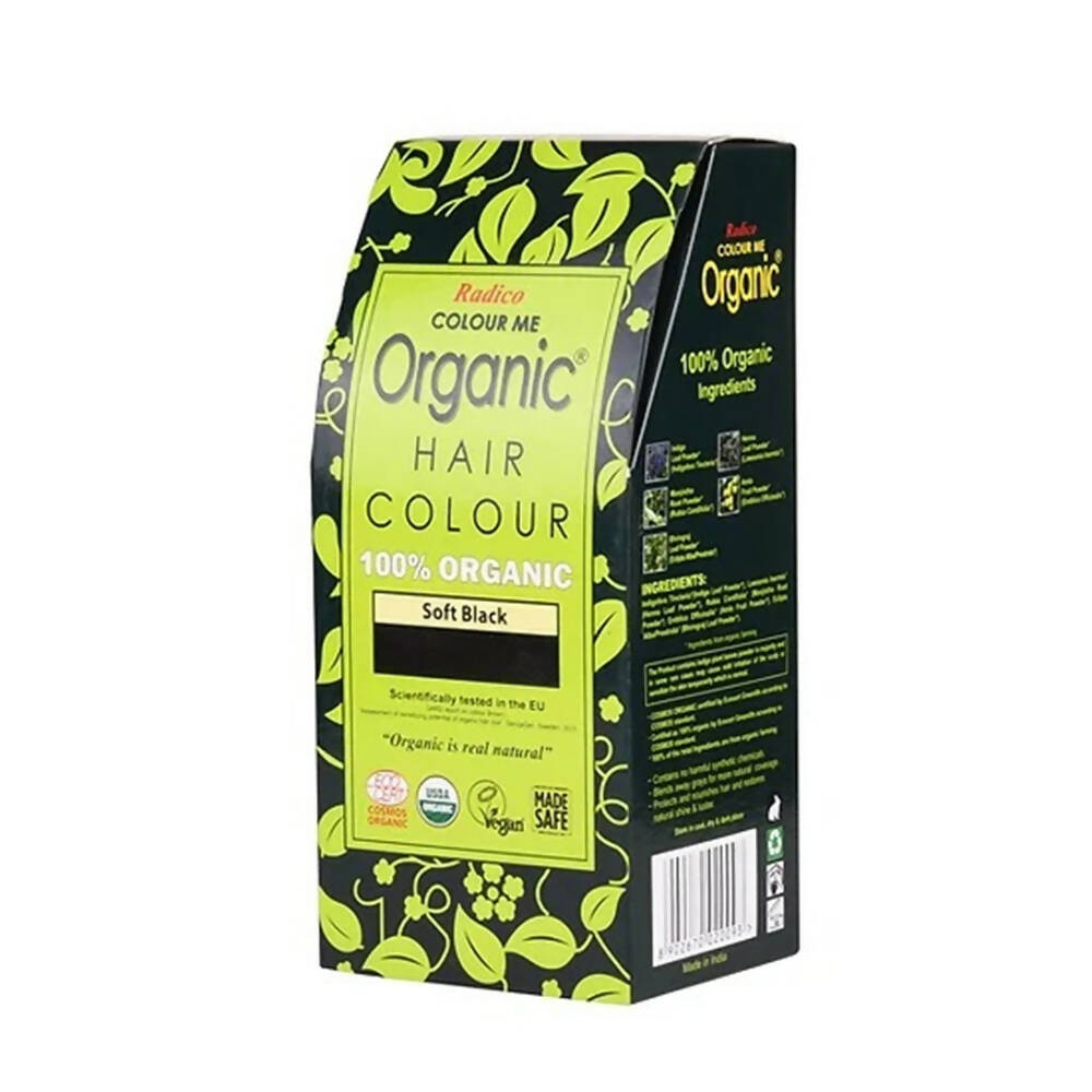 Radico Organic Hair Colour-Soft Black | Grab2Buy