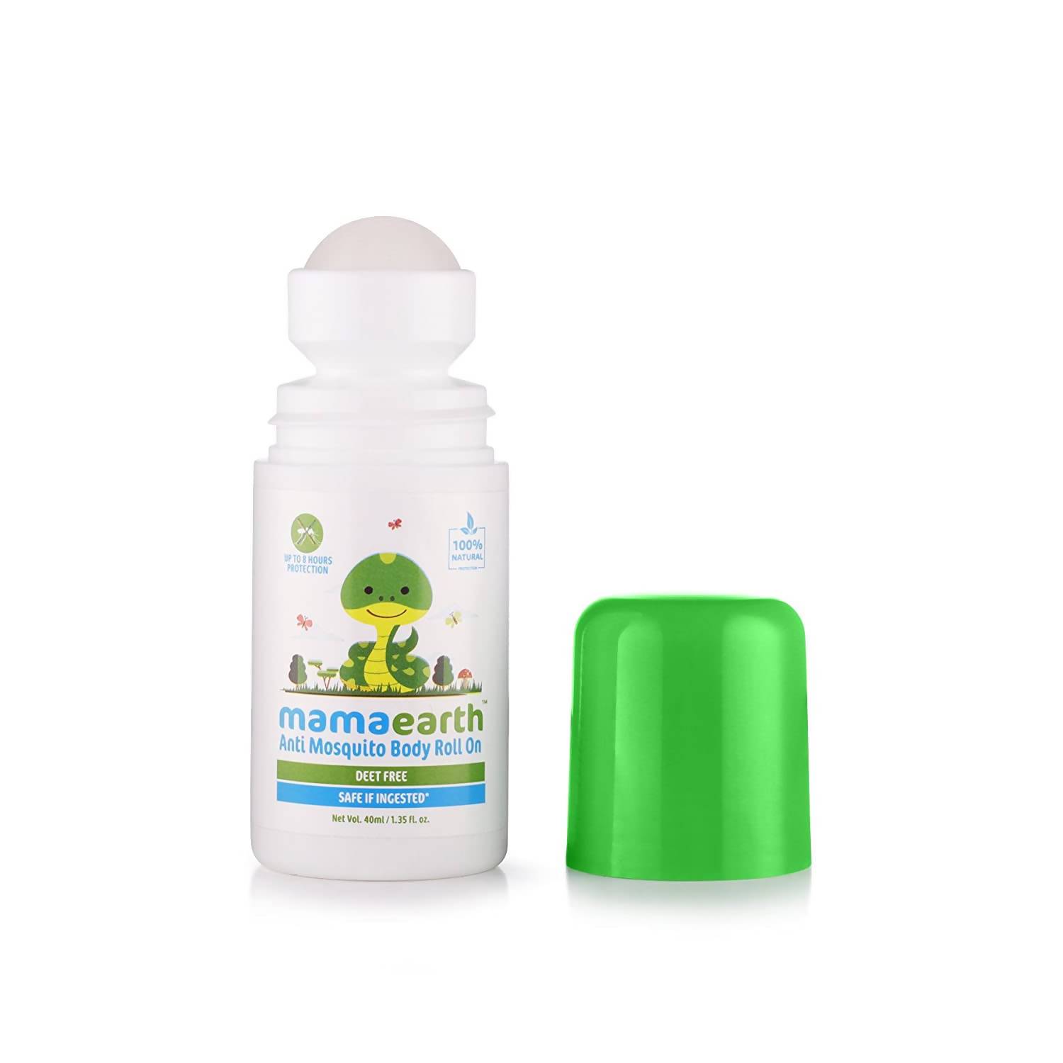 Mamaearth Natural Anti Mosquito Body Roll On For Kids with Citronella Eucalyptus & Lemongrass Oil | Grab2Buy