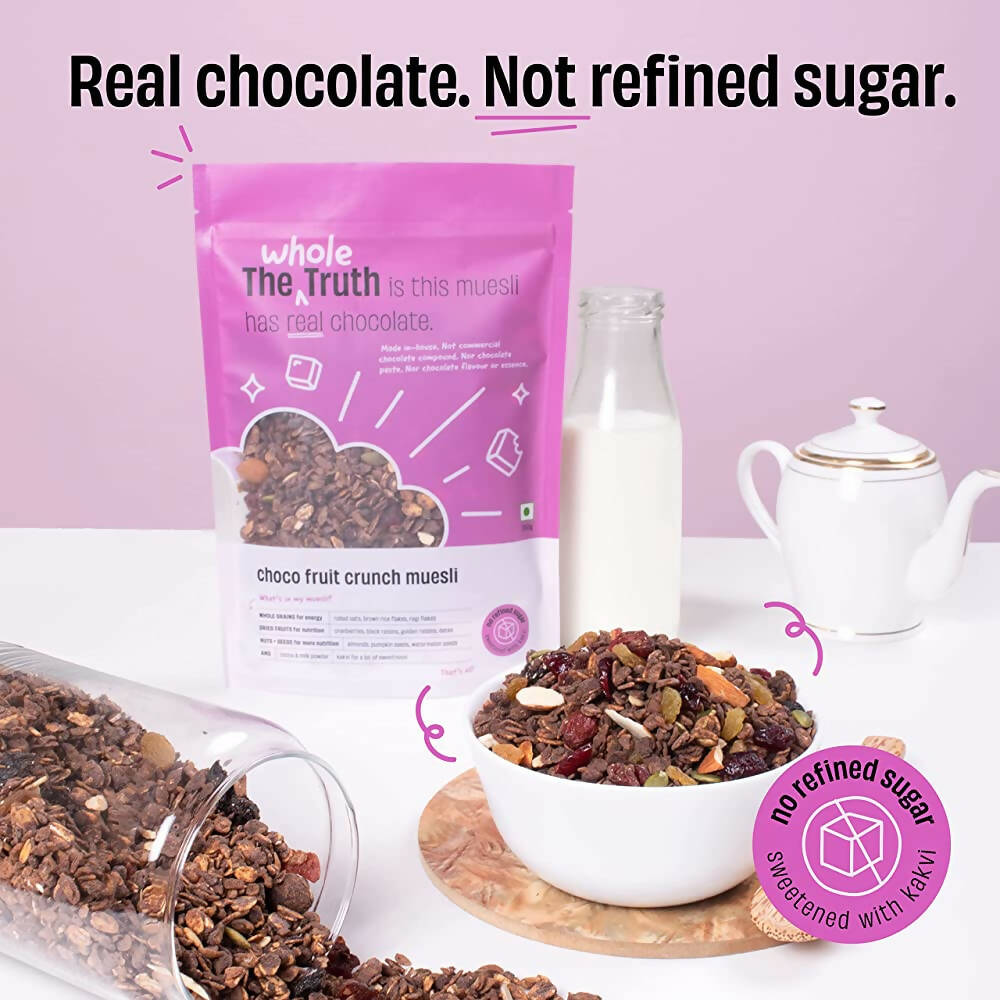 The Whole Truth Choco Fruit Crunch Muesli | Grab2Buy