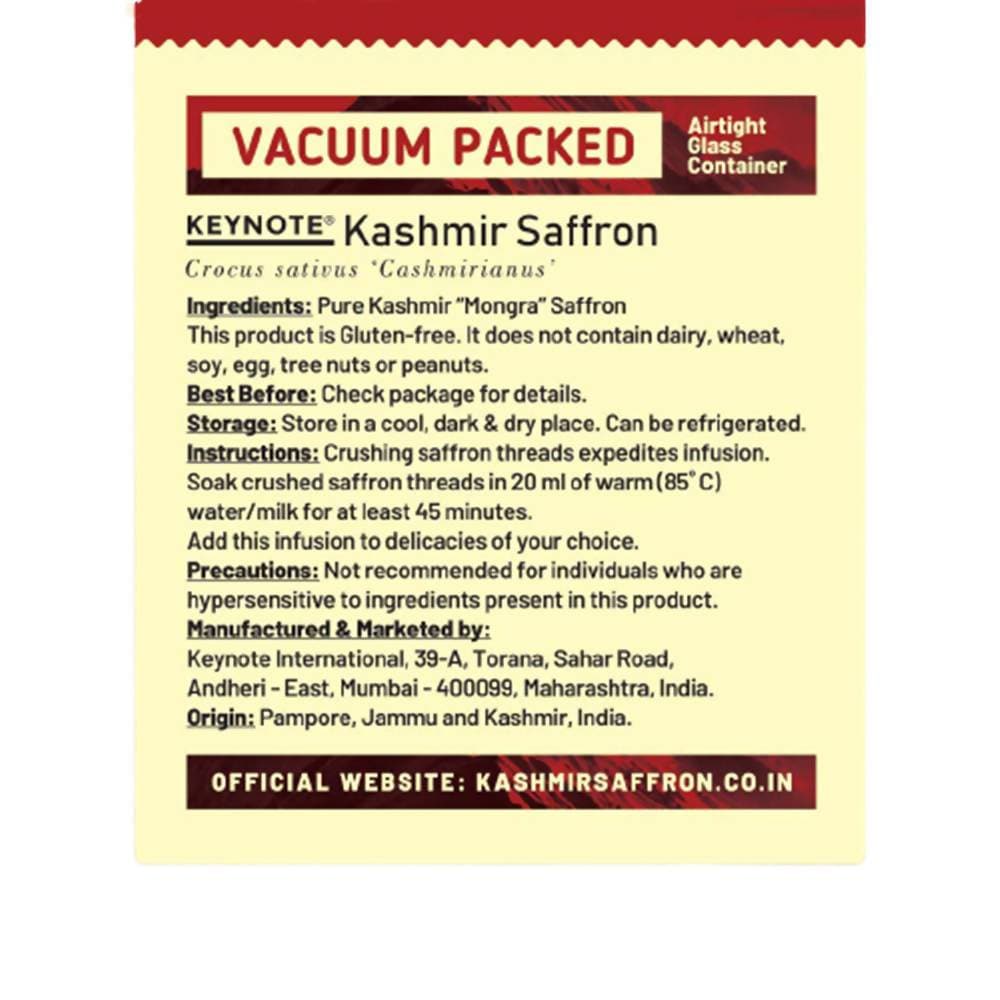 Keynote Kashmir Saffron Mongra / Mogra | Grab2Buy
