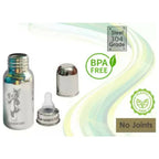 Goodmunchkins Stainless Steel Feeding Bottle 304 Grade Steel, Jointless, BPA Free, Rustfree Bottle 220 ml | Grab2Buy