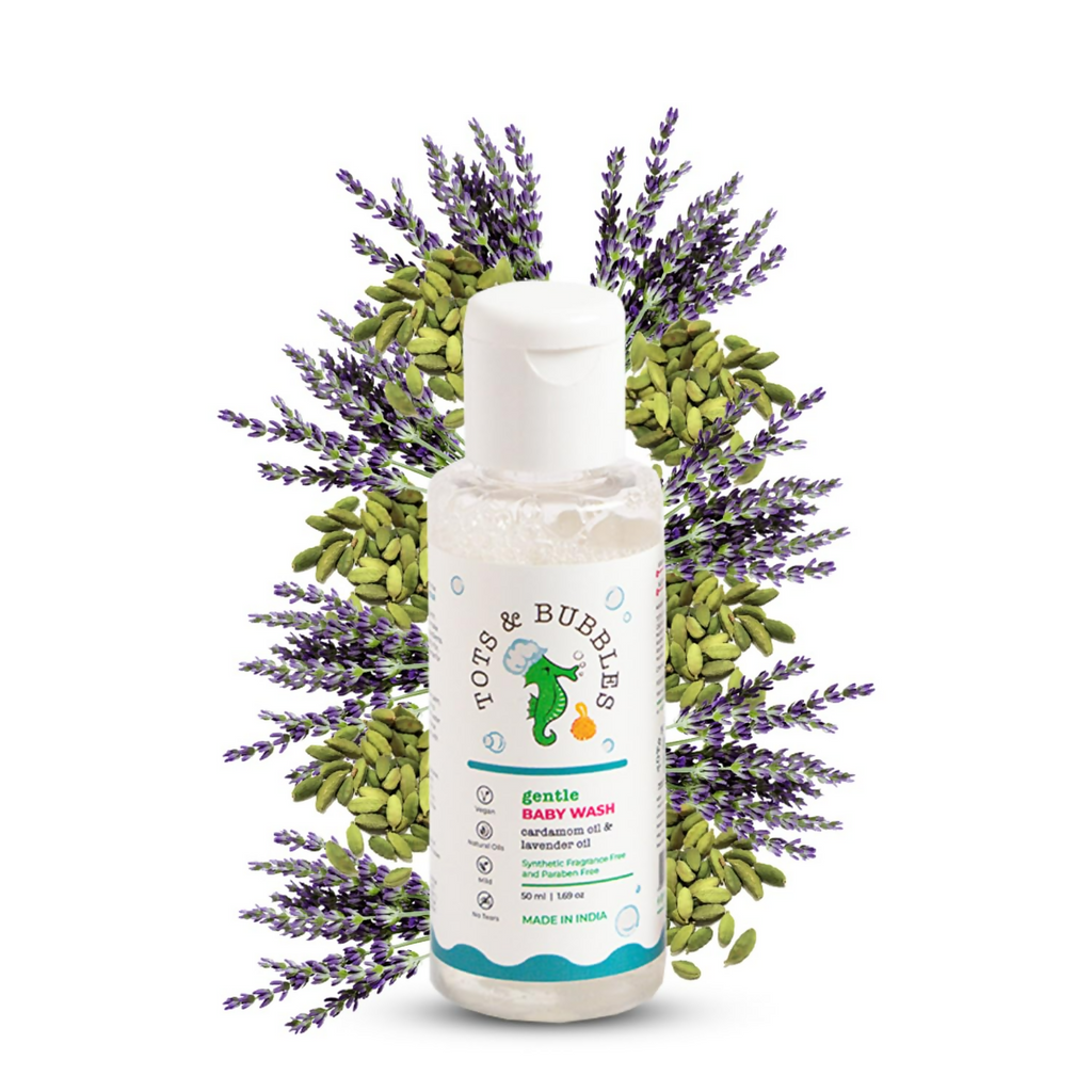Tots & Bubbles Gentle Baby Body Wash with Natural Lavender & Cardamom Oil | Grab2Buy