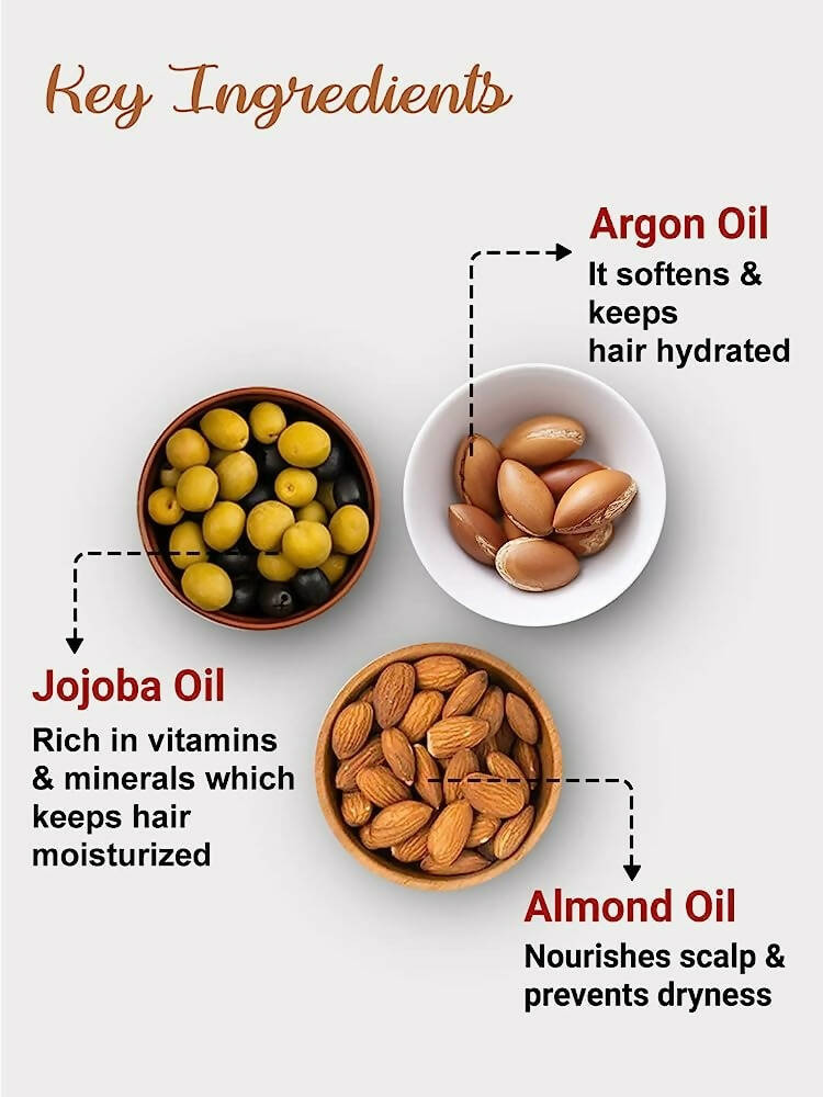 NutriGlow Advanced Organics Hair Repair Serum | Grab2Buy