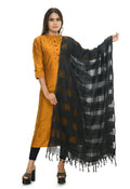 Mominos Fashion Black Window Dupatta | Grab2Buy