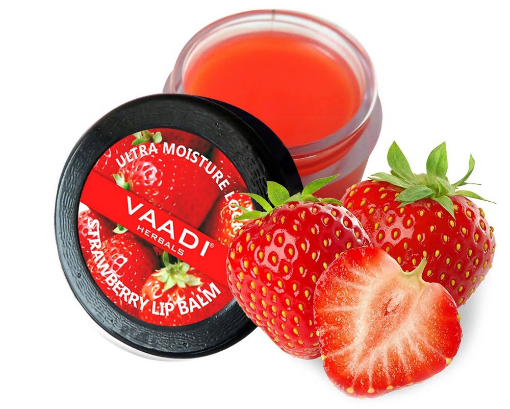 Vaadi Herbals Lip Balm - Strawberry | Grab2Buy