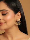 Nuyug 22K Gold Plated Celestial Filigree Earrings | Grab2Buy