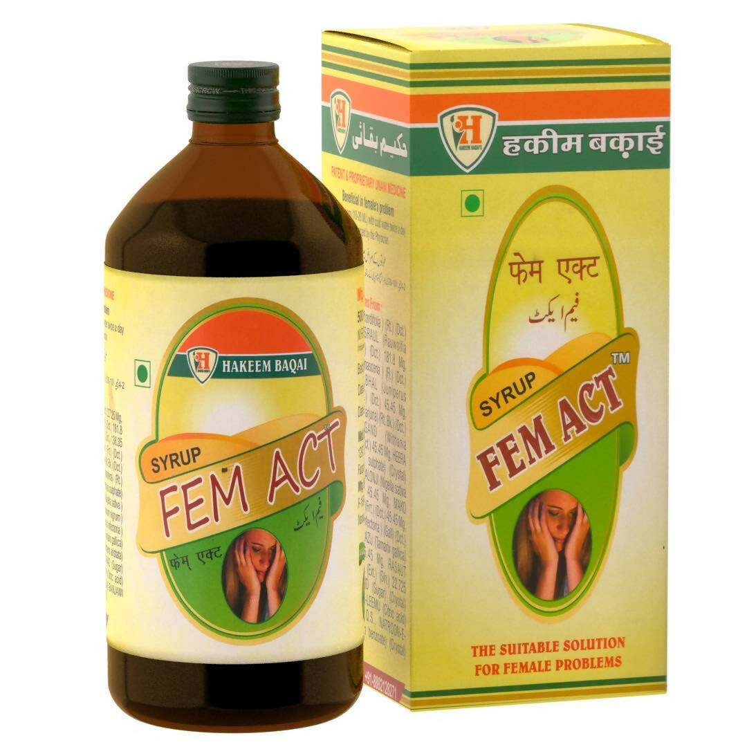 Hakeem Baqai's Fem Act Syrup | Grab2Buy