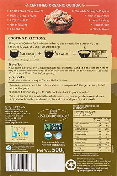 Organic India Quinoa | Grab2Buy