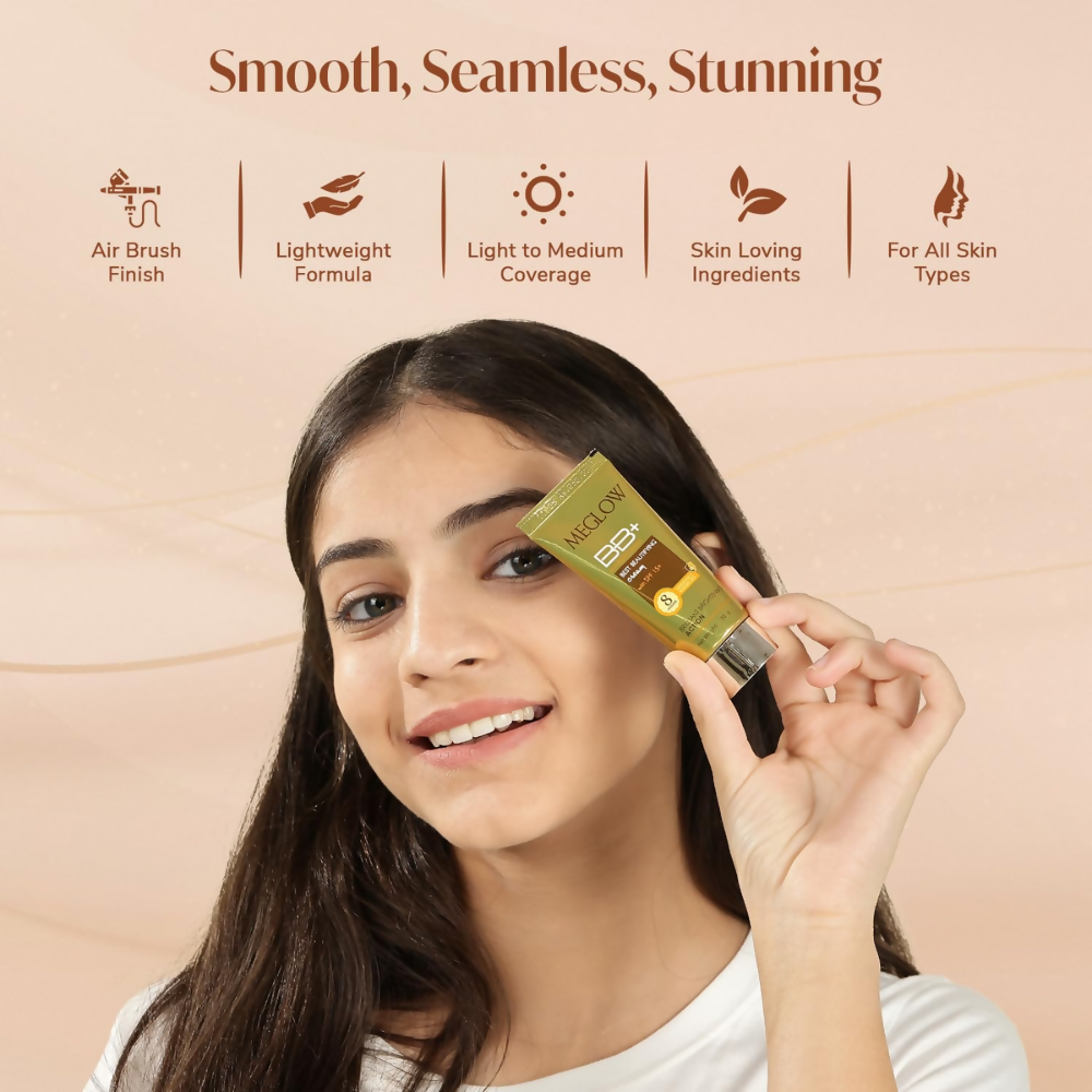 Meglow Best Beautifying BB+ Cream with SPF 15+ | Grab2Buy
