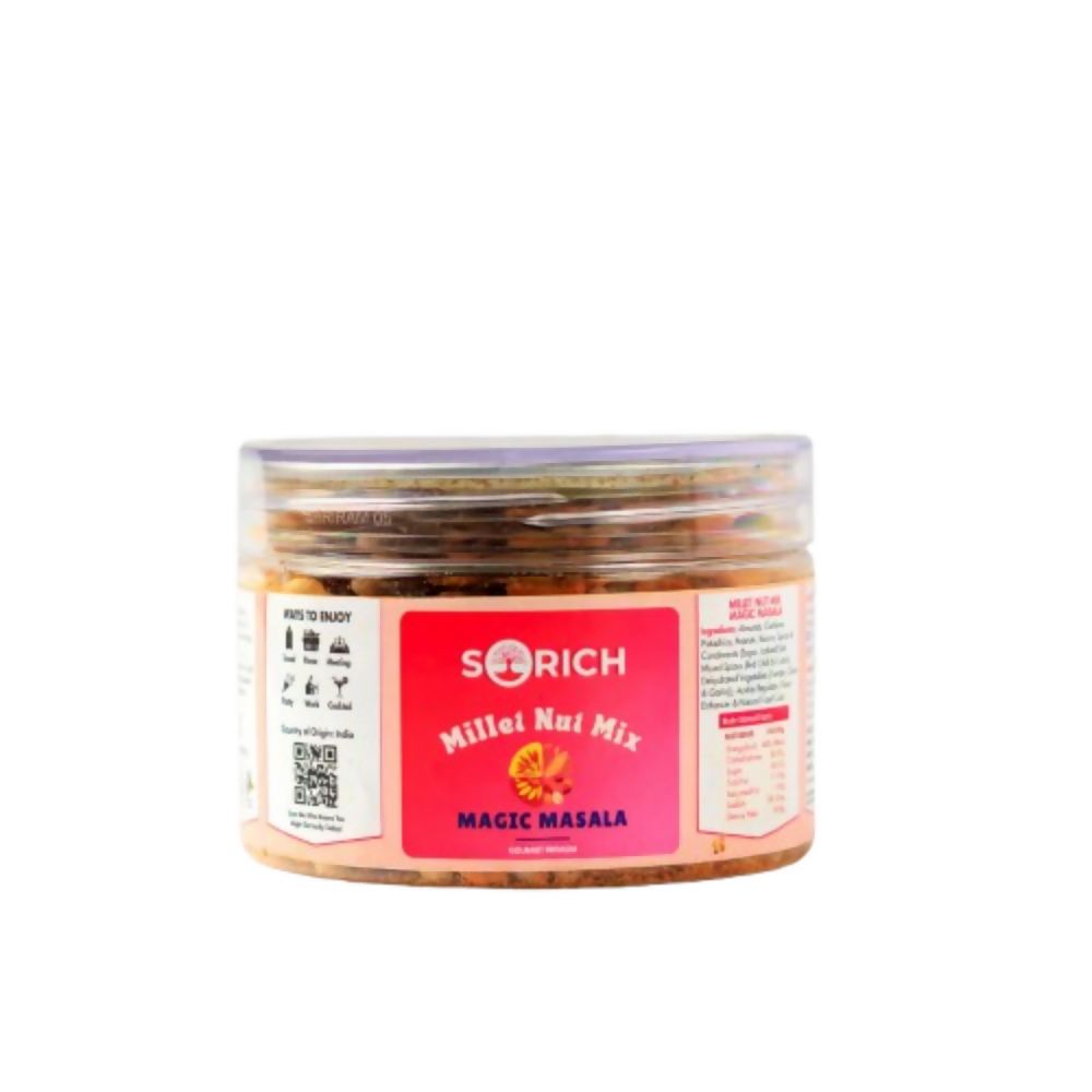 Sorich Organics Millet Nut Mix – Magic Masala Crunchy & Healthy Snack | Grab2Buy