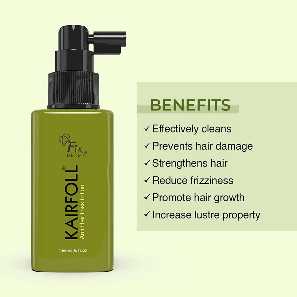 Fixderma Kairfoll Anti Hair Loss Lotion | Grab2Buy