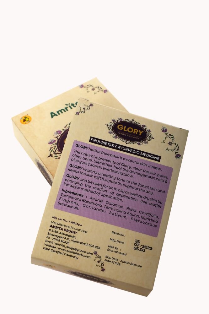 Amrita Glory Herbal Face Pack | Grab2Buy
