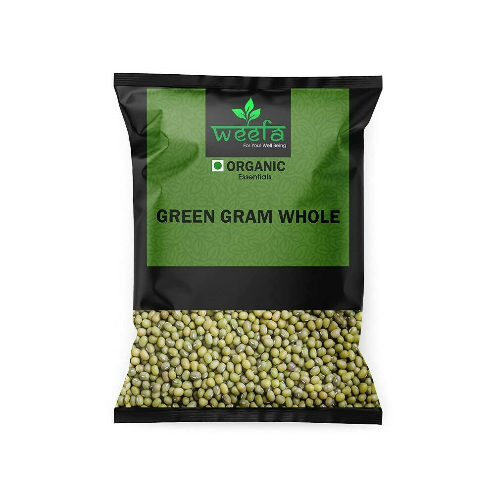 Weefa Organic Green Gram Whole | Grab2Buy