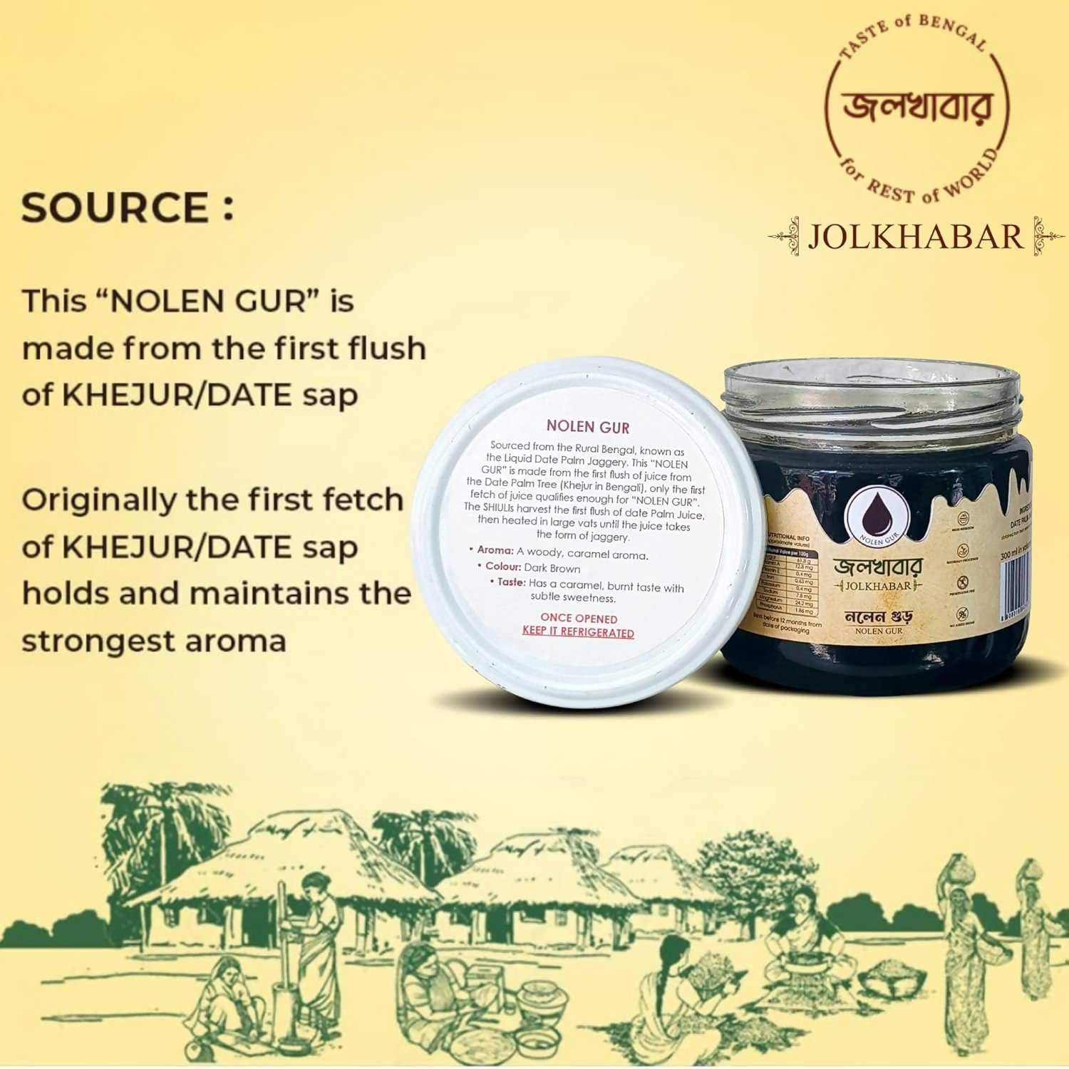 Jolkhabar Nolen Gur From Bengal | Swadesiicart