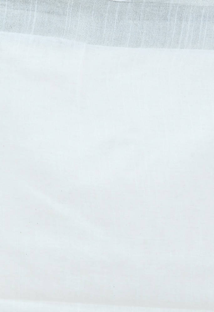 Mominos Fashion Moeza Bhagalpuri Handloom Silk White Saree | Grab2Buy
