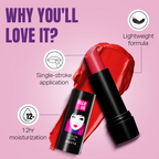 Elle 18 Color Pop Matte Lip Color - R35 Red Wave