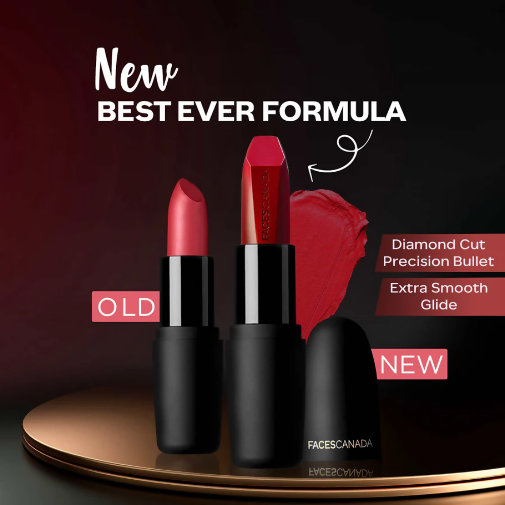 Faces Canada Weightless Matte Finish Lipstick - Flamboyant Plum 12 | Grab2Buy