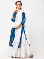 Cheera Kurta with Skirt & Embroidered Dupatta Set (CH111KSD) | Grab2Buy