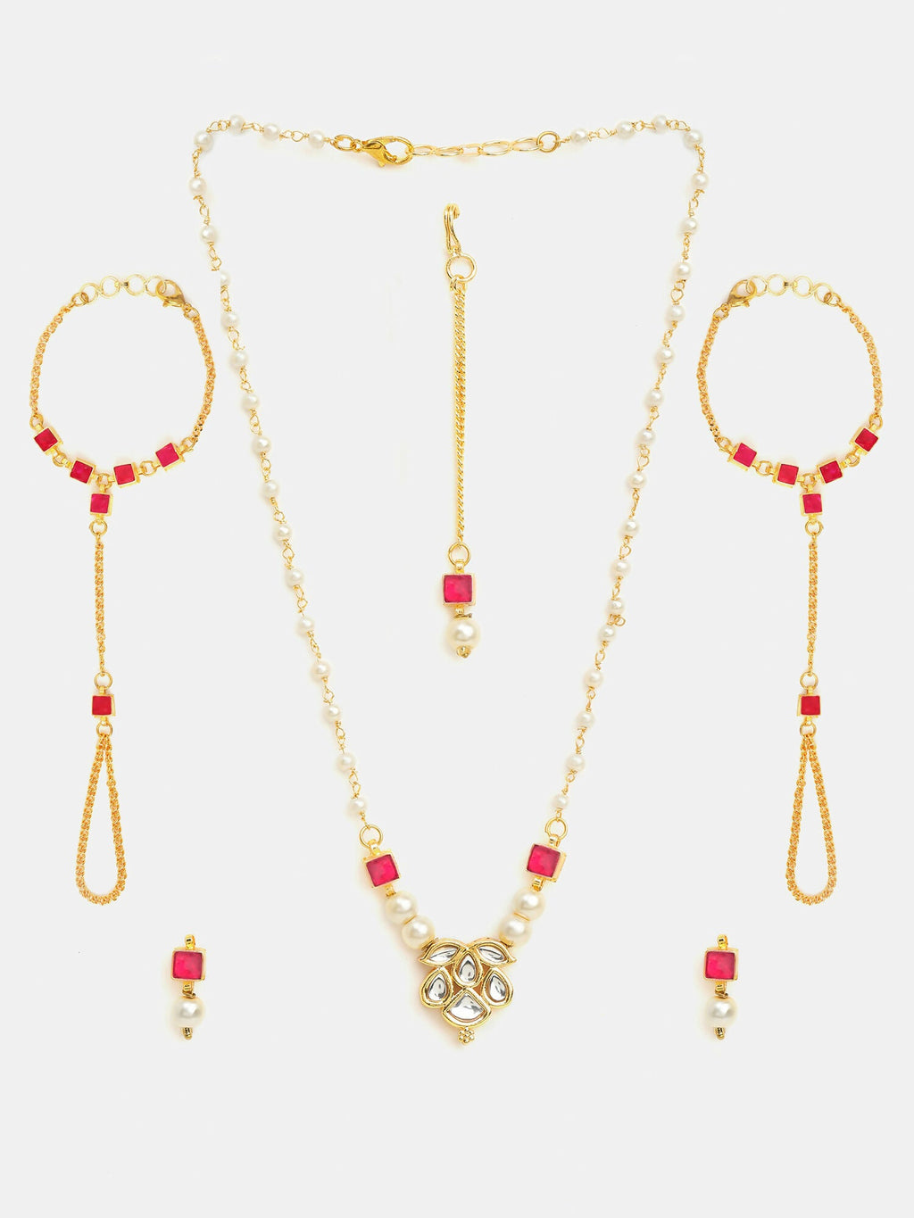 Ruby Raang Dua 4-Piece Jewelry Set
