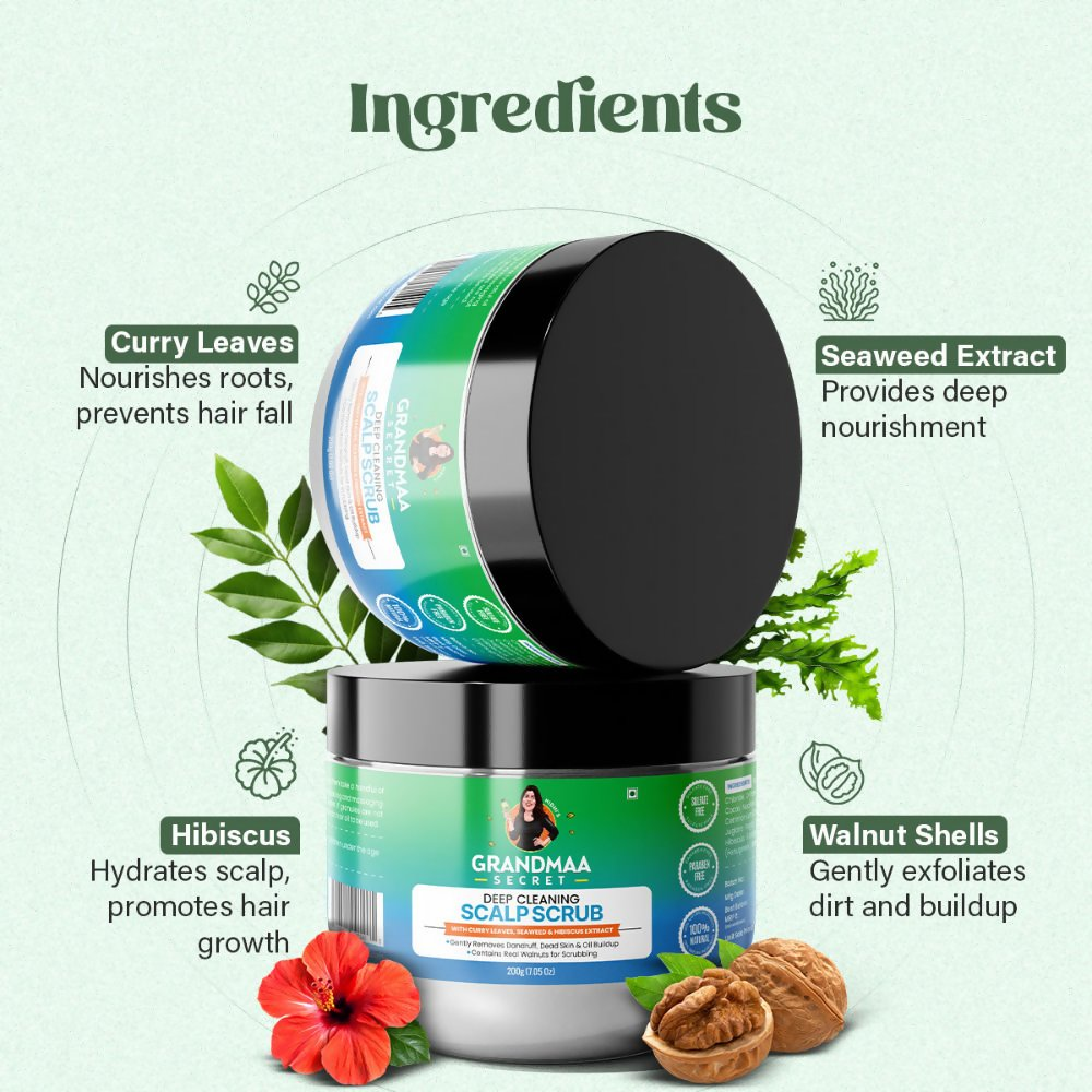 Nidhi's Grandmaa Secret Scalp Scrub | Grab2Buy