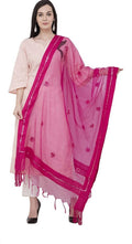 Mominos Fashion Pink Orgenza Gota Flower Dupatta | Grab2Buy