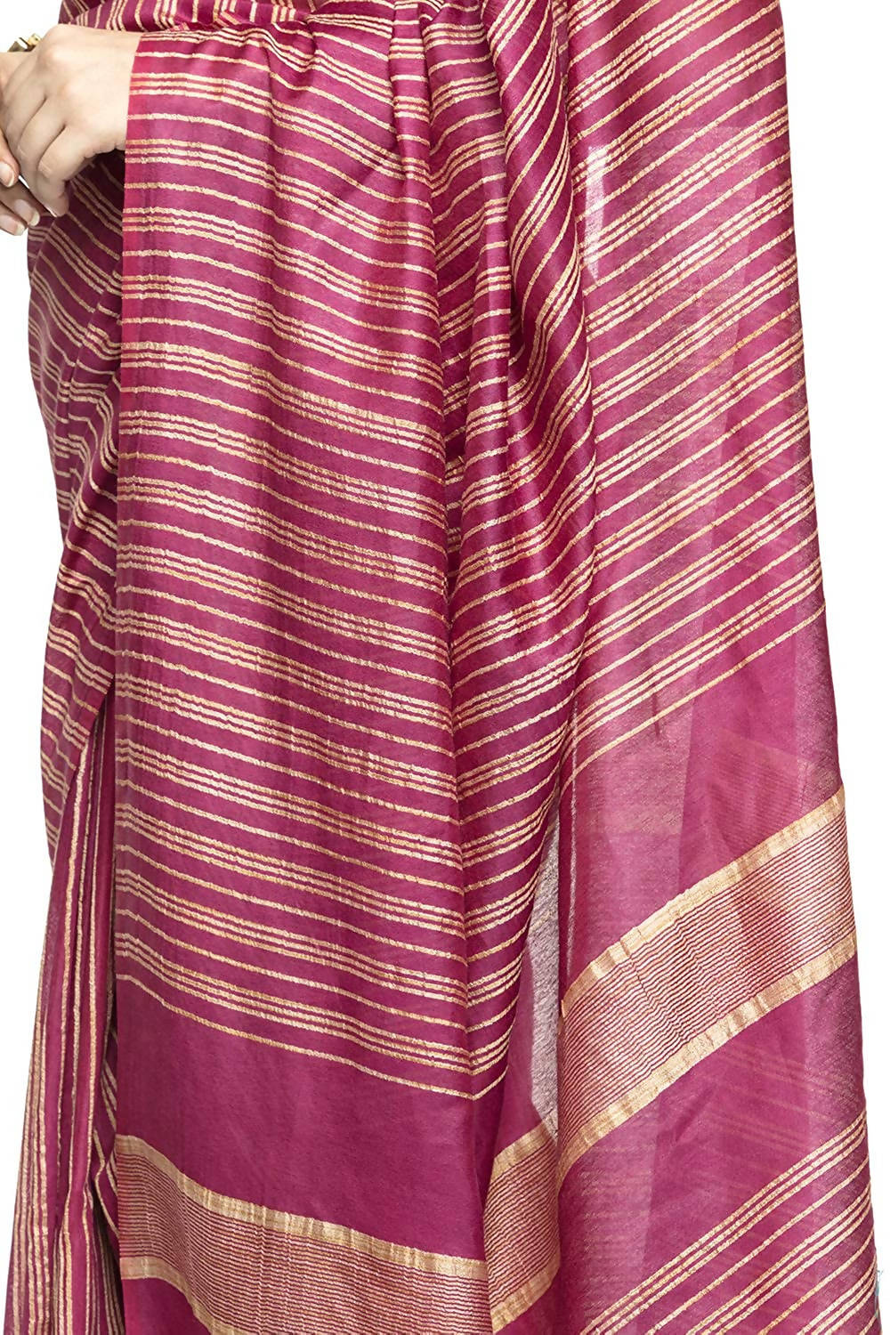 Mominos Fashion Purple Color Bhagalpuri Saree | Grab2Buy