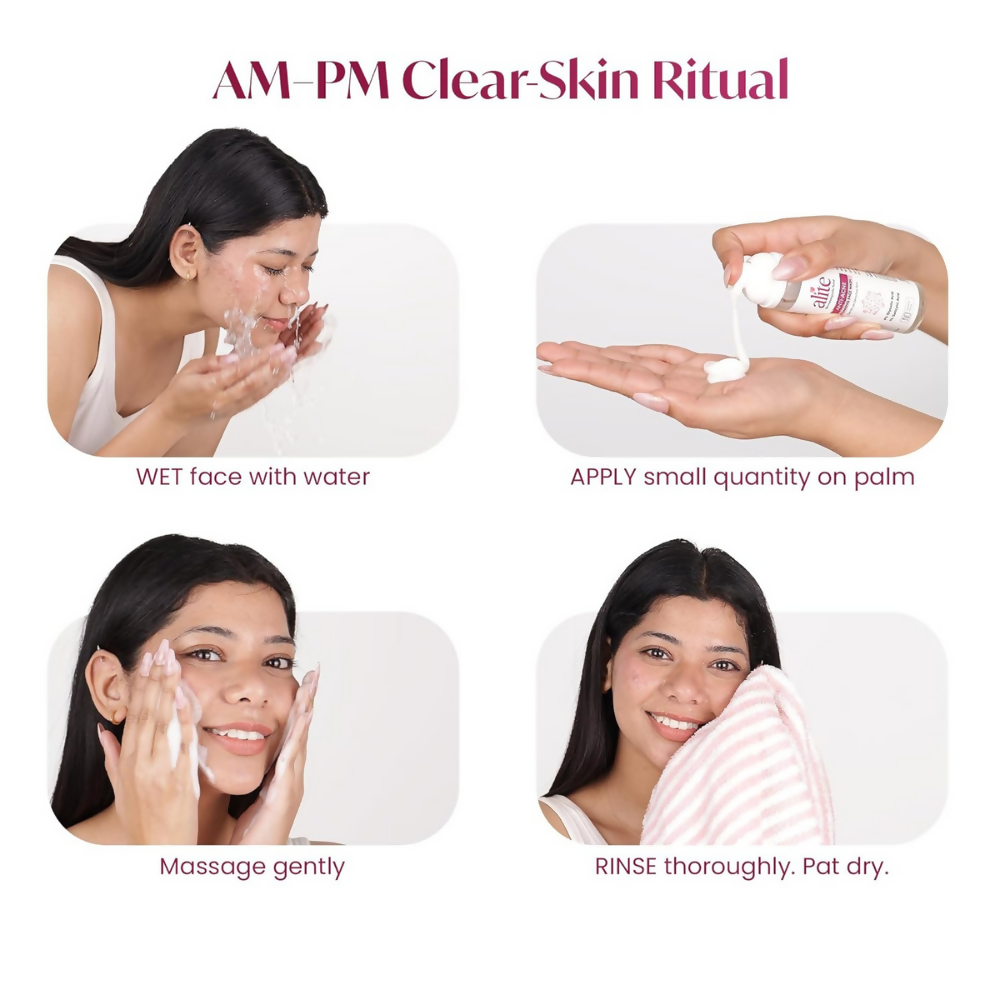 Alite Anti Acne 5-in-1 Foaming Face Wash with 4% Glycolic Acid & 1% Salicylic Acid | Grab2Buy