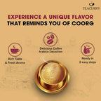 Teacurry South Indian Filter Coffee (100% Arabica Ground Coffee) for Authentic South Indian Taste - Kaapi Coffee