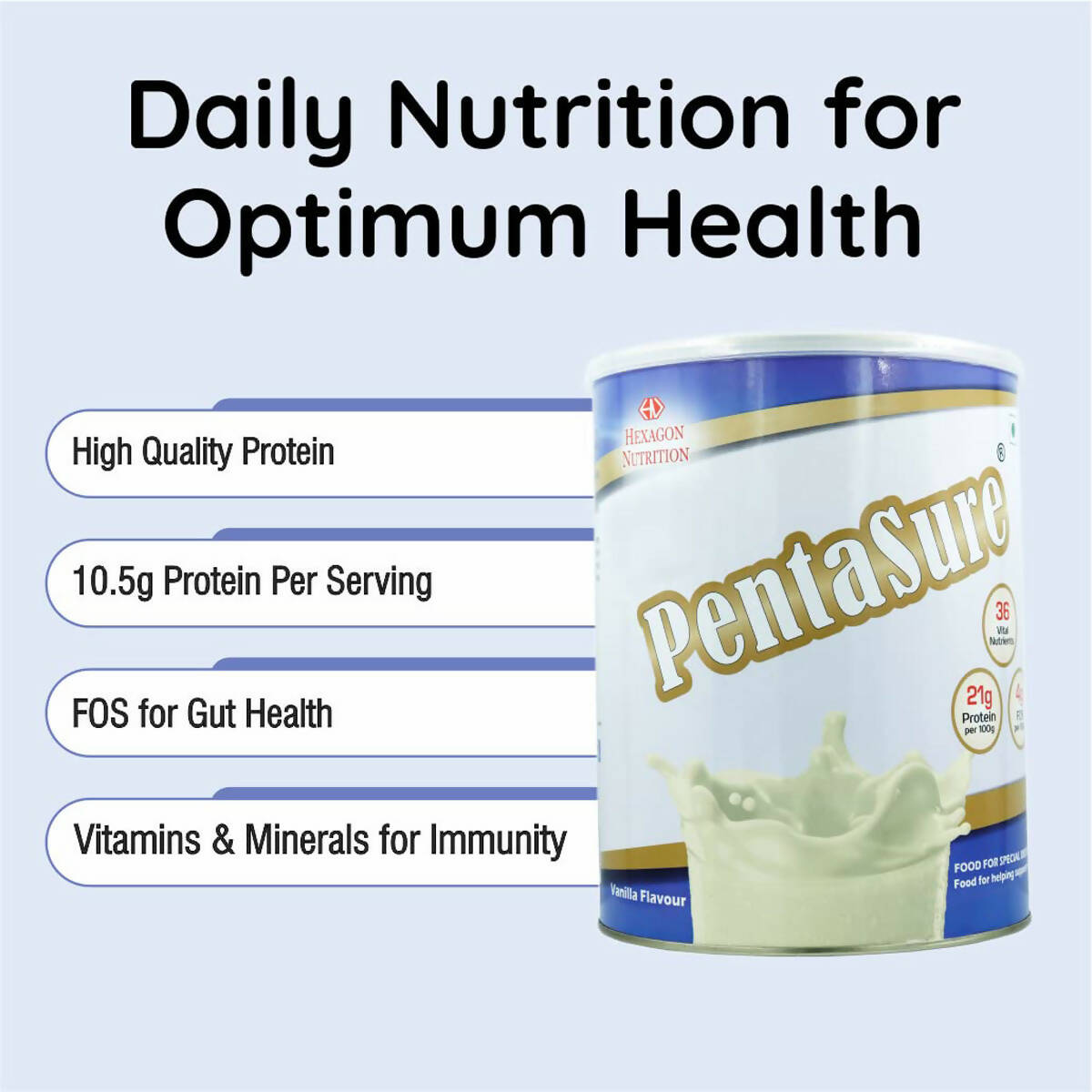 PentaSure Complete Nutritional Powder - Vanilla Flavor | Grab2Buy