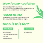 PLIX The Plant Fix Salicylic Acid Acne Patch | Grab2Buy