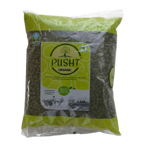 Pusht Organic Sabut (Whole) Moong Dal (Green Gram) | Grab2Buy