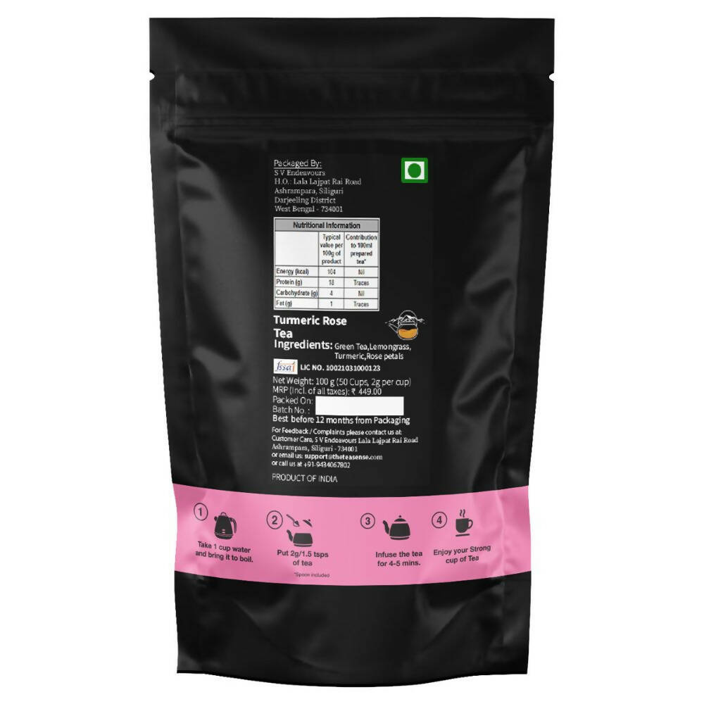 Tea Sense Turmeric Rose Tea | Grab2Buy