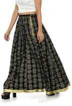 Mominos Fashion Moeza Cotton Black Printed Lehenga (Lancha) | Grab2Buy