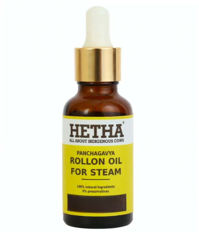 Hetha Panchgavya Rollon Oil for Steam | Grab2Buy