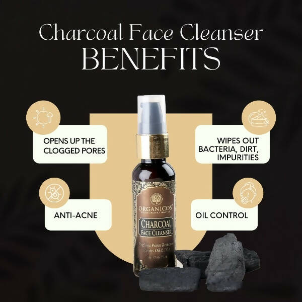 Organicos Charcoal Face Cleanser | Grab2Buy