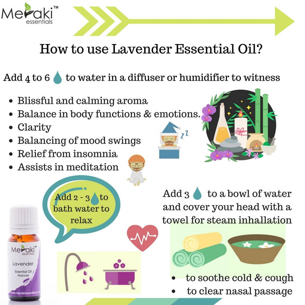 Meraki Essentials Lavender Essential Oil | Grab2Buy