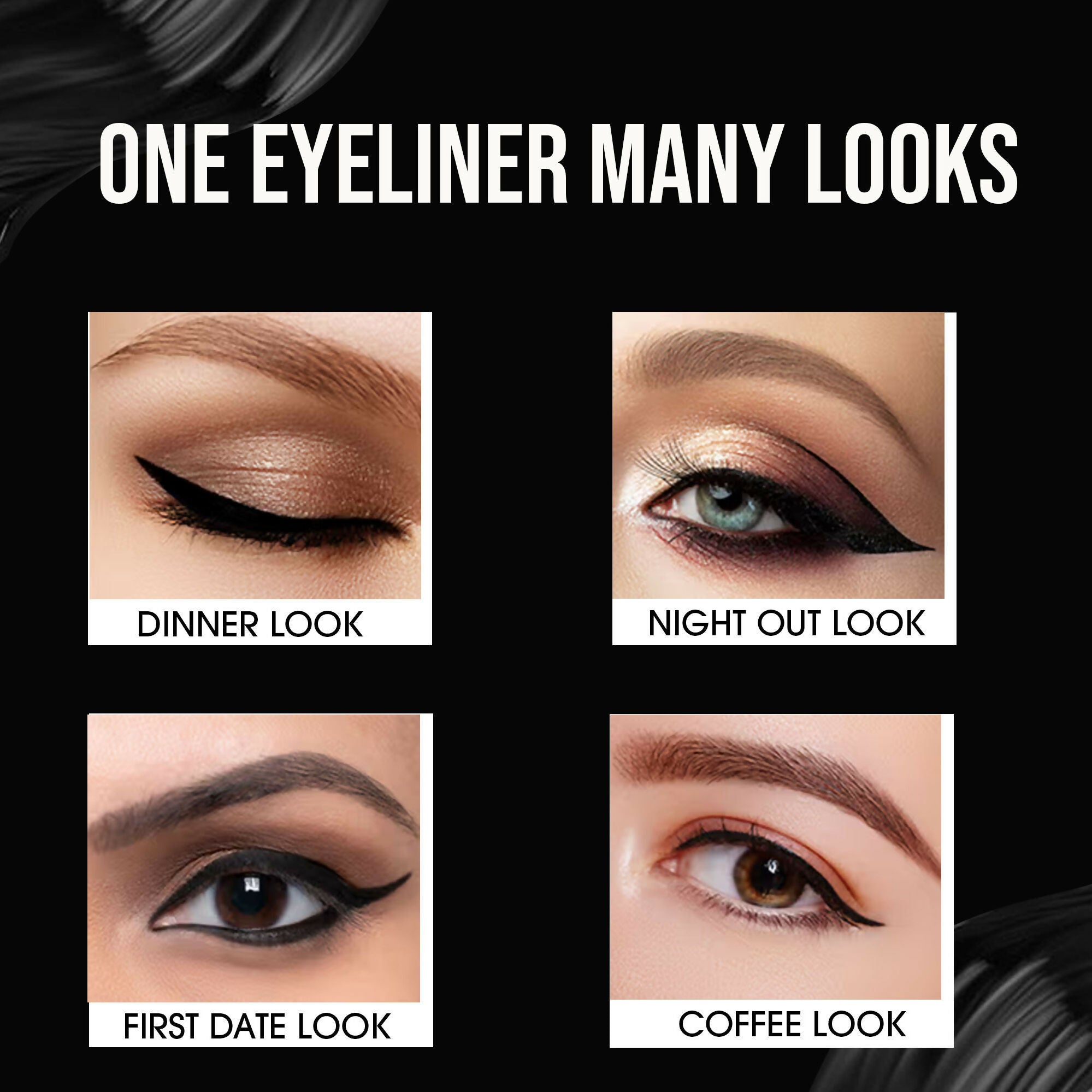 Colors Queen Very Matte Waterproof Eyeliner