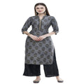 Lagi Women's Black Rayon Straight Printed Kurta & Palazzo (MRP102) | Grab2Buy