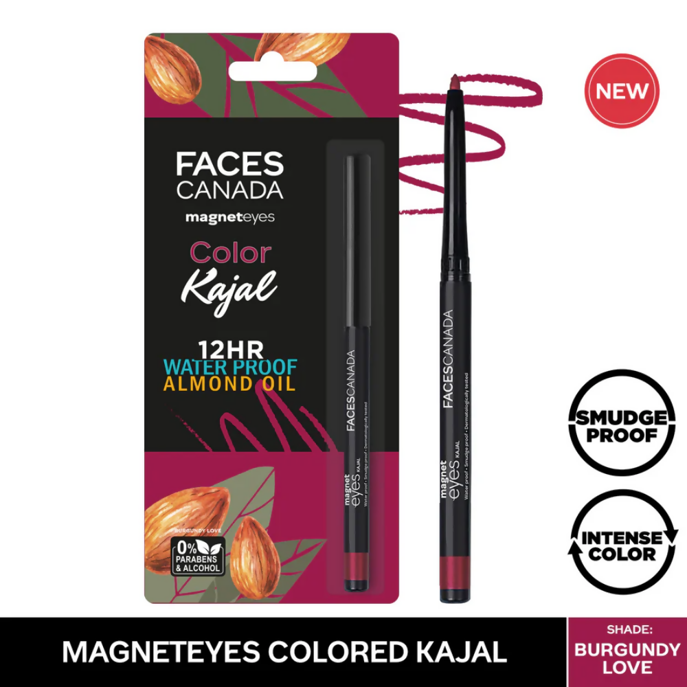 Faces Canada Magneteyes Color Kajal - Burgundy Love 04 | Grab2Buy