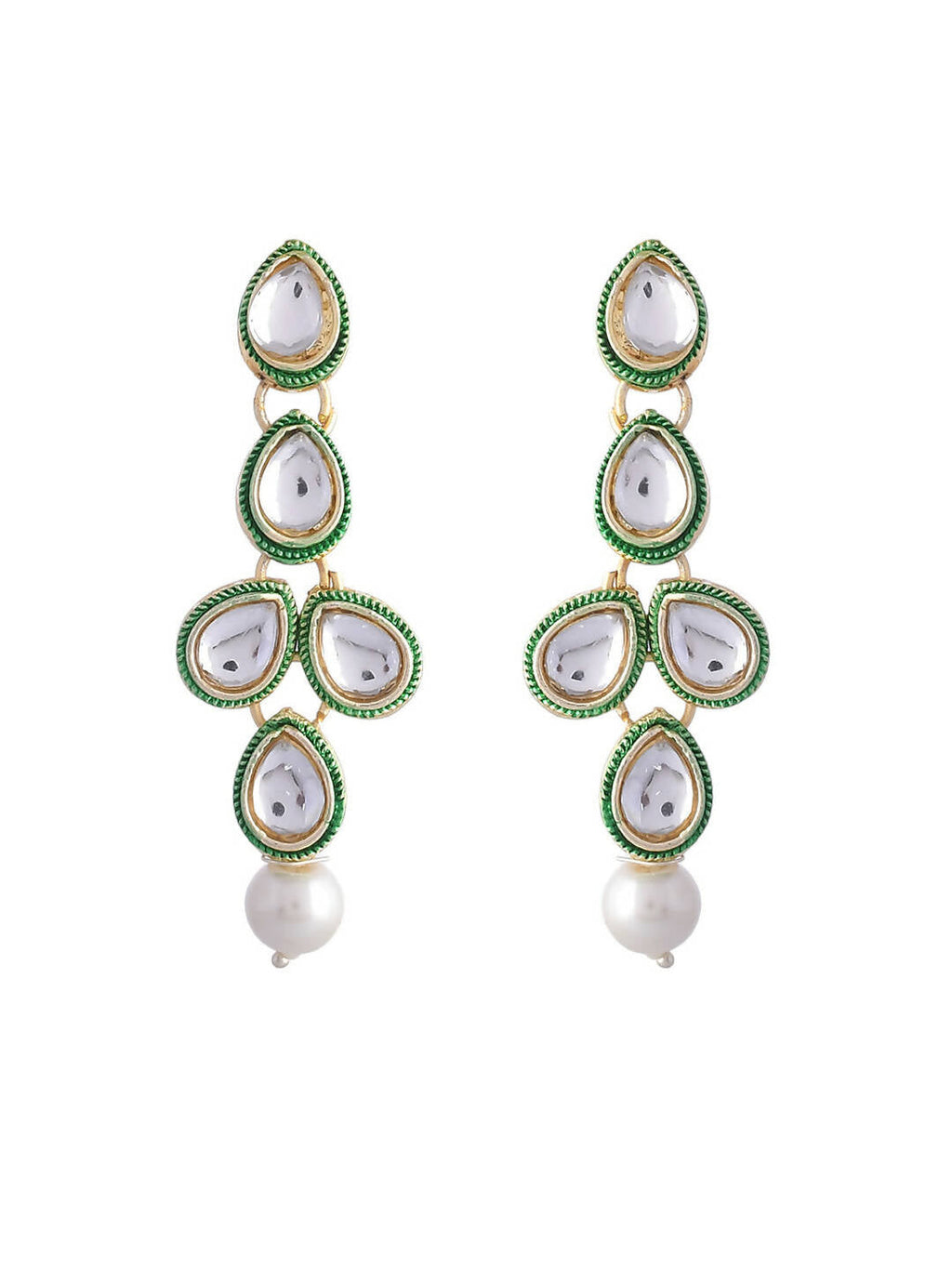 VOJ Women Silver Color stainless steel Jewellery Set