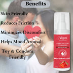 Vigini Intimate Strawberry Lubricant Personal Lube Water Based Gel