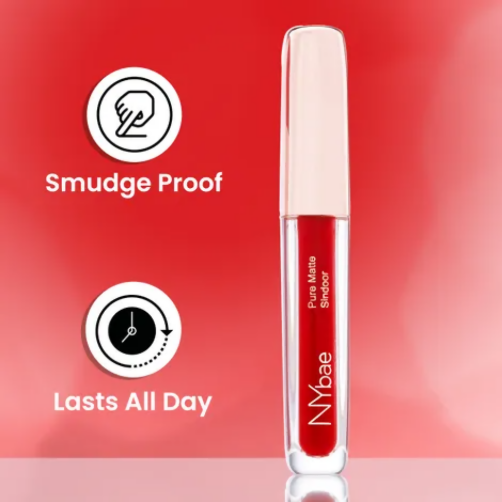 NY Bae Pure Matte Sindoor - Velvet Red 01
