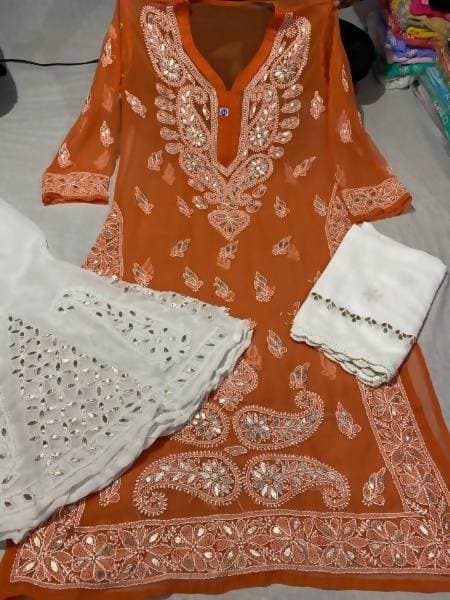 Arfa Fashion House New Collection Of Chikankari Gota Patti Lovers | Grab2Buy