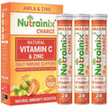 Nutrainix Charge Natural Vitamin C & Zinc Tablets | Grab2Buy