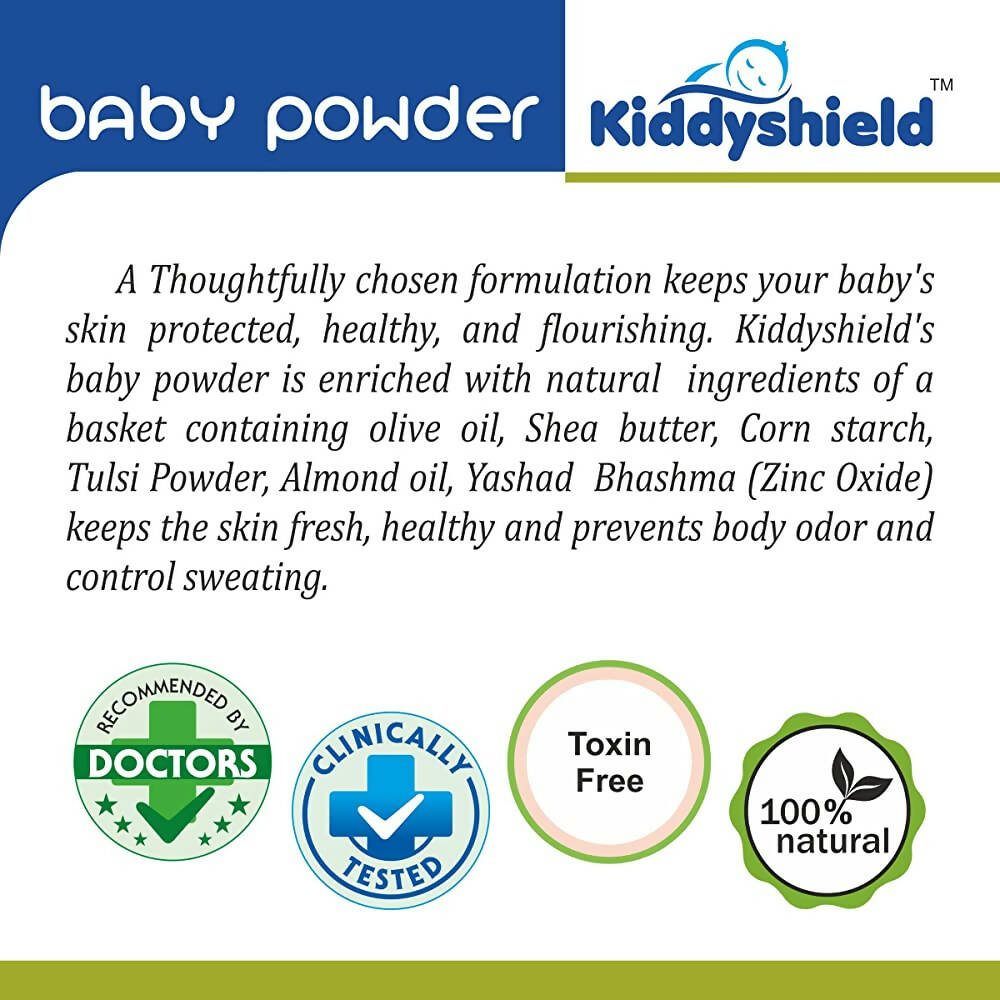 Kiddyshield Baby Talcum Powder (0-12 Years) | Grab2Buy