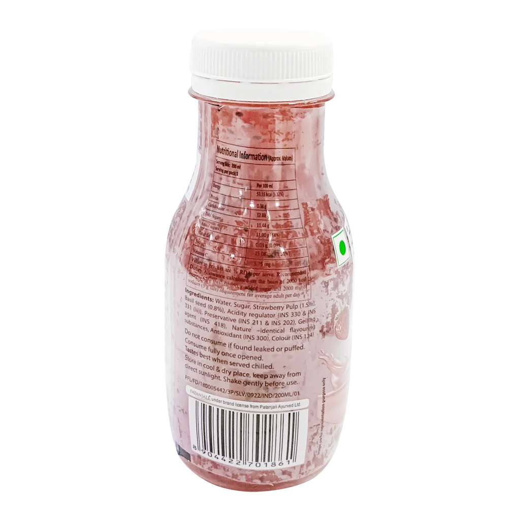 Patanjali Strawberry Basil Drink | Grab2Buy