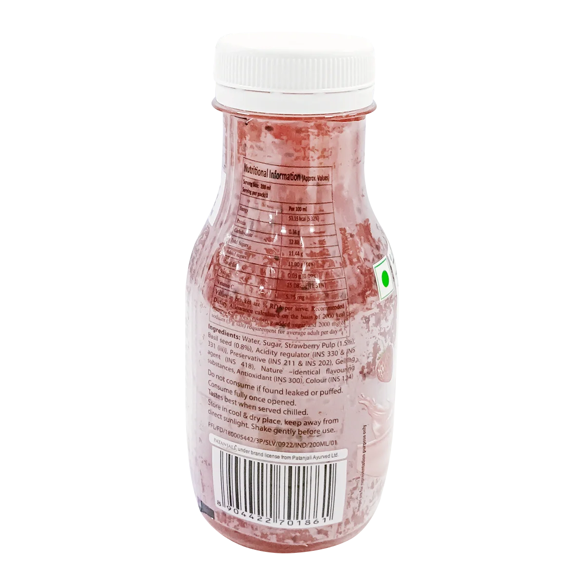 Patanjali Strawberry Basil Drink | Grab2Buy