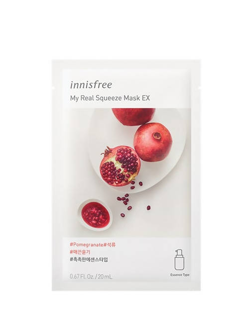 Innisfree My Real Squeeze Mask EX - Pomegranate | Grab2Buy