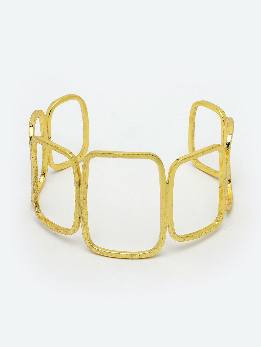 NVR Women Gold-Polished Western Cuff Bracelet | Grab2Buy