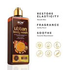 WOW Skin Science Ubtan & Ceramide Body Wash For Revives Dull Skin, Exfoliates and Softens | Grab2Buy